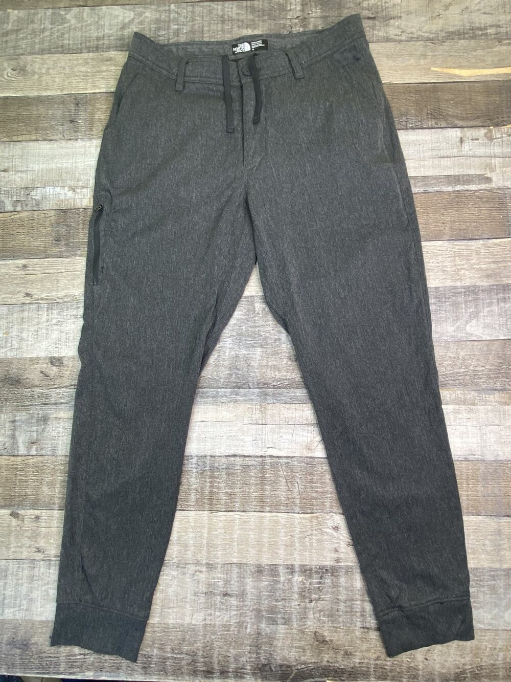 The North Face Motion Jogger Pants Men’s 32 Gray Performance Stretch Travel Hike